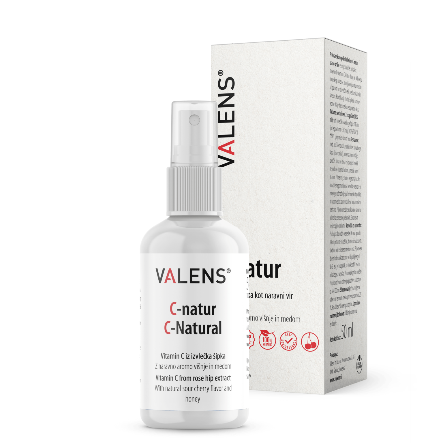 Valens Multivitamin Ustno pršilo z vsemi esencialnimi vitamini