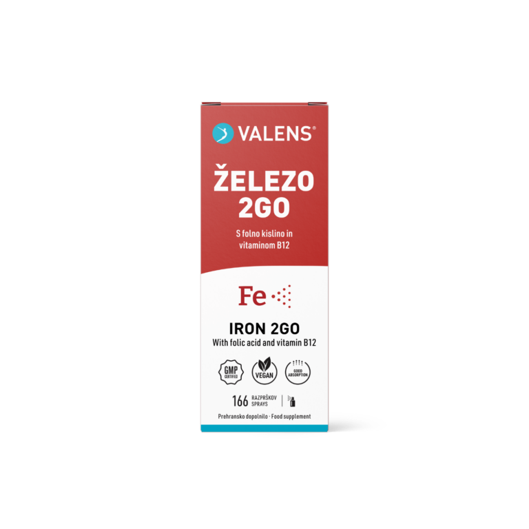 Valens | Železo 2Go | Priročno in učinkovito železo v pršilu