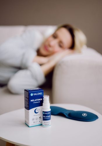 Melatonin ustno pršilo pred spanjem za brezskrbne noči
